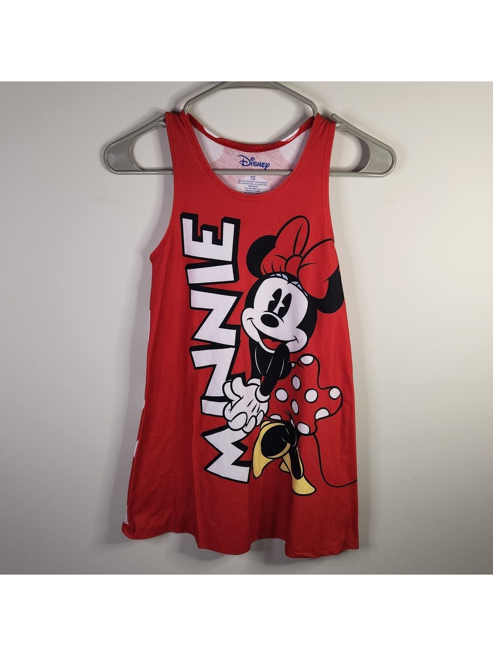 Disney Minnie Mouse red tank dress